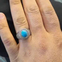 انگشتر فیروزه زیبا و خوش نما|جواهرات|قنوات, |دیوار