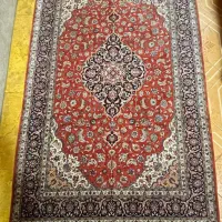 قالیچه دستباف تمام ابریشم ۸۰ رج