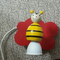 چراغ خواب دیواری اتاق خواب کودک  طرح زنبوری