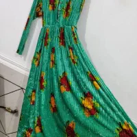 کت سفید و جلیقه و ماکسی