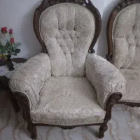 مبل سلطنتی ۹ نفره|مبلمان خانگی و میز عسلی|تفرش, |دیوار