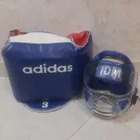 کلاه تکواندو و هگو سایز ۳ درحدنو با نقاب