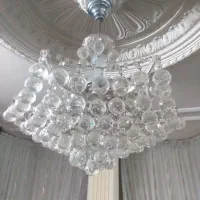 لوستر کریستالی سالم|لوستر و چراغ آویز|مشهد, سعد آباد|دیوار