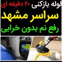 رفع نمزدگی رطوبت نشتیاب شوره چکه بدون خرابی کن|خدمات پیشه و مهارت|مشهد, امام رضا (ع)|دیوار