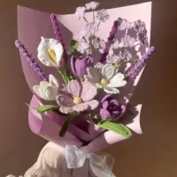 گل بافتنی برای ولنتاین|گل مصنوعی|اردبیل, |دیوار