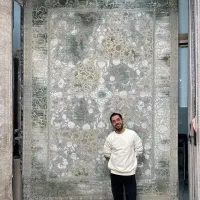 فرش زرنگار پتینه جدید۱۲۰۰شانه جدید طرح سال|فرش|بوشهر, |دیوار