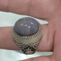 انگشتر اوپال اتیوپی معاوضه با انگشتر یا موبایل|جواهرات|تهران, اتابک|دیوار