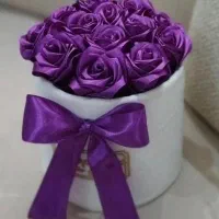 بوکت پروانه ای چراغدار و گل روبانی|گل مصنوعی|رشت, گلسار|دیوار