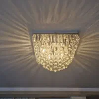 لوستر سقفی مربع کنترلی|لوستر و چراغ آویز|اصفهان, پروین|دیوار