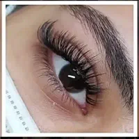 مدل اکستنشن مژه زیر نظر مربی