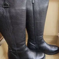 چکمه زنانه چرم مریم