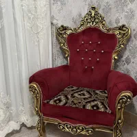 مبلمان استیل نه نفره در حد نو|مبلمان خانگی و میز عسلی|قیدار, |دیوار