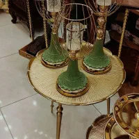 ست شمعدان ترکیبی باکارات رو میزی جهیزیه|صنایع دستی و سایر لوازم تزئینی|تبریز, |دیوار