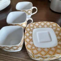 فنجان  طلاکوب ژاپنی