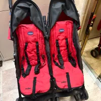 کالسکه دوقلو چیکو عصایی