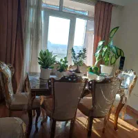 مبل استیل 7 نفره و ناهار خوری 6 نفره