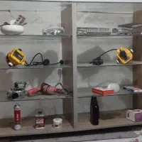 میز مدیریت ویترین مغازه بوفه قفسه