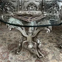 میز جلو مبلی پایه گلدونی به همراه دو عدد عسلی|مبلمان خانگی و میز عسلی|تهران, ظفر|دیوار