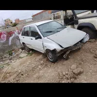 پراید ۱۳۲ مدل ۸۹ تصادفی