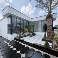ویلا باغچه مدرن ۱۸۵ متر شهرکی سندتکبرگ