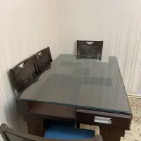 میز نهاخوری تمام چوب|میز و صندلی غذاخوری|فردیس, داوری|دیوار