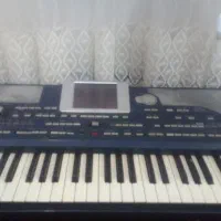 ارگ pa800 بهمراه ۳عدد باندوپایه|پیانو، کیبورد، آکاردئون|بناب, |دیوار