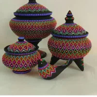 نقطه کوبی روی سفال