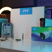 پکیج دوربین برند TVT میکروفون دار