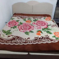 تخت خواب دونفره همراه با تشک|تخت و سرویس خواب|پیشوا, |دیوار