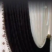 پرده مخمل وطرح دآر