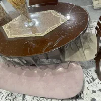 میز غذاخوری چوبی|میز و صندلی غذاخوری|دهلران, |دیوار