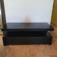 میز تلویزیون چوبی مشکی