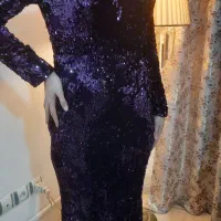 لباس مجلسی بنفش