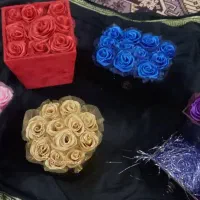 انواع باکس گل روبانی کوچک متوسط وبزرگ