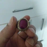 انگشتریاقوت آفریقایی اصل