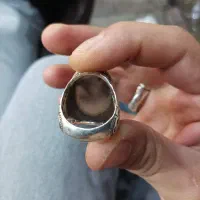 انگشتر شجر دست ساز (نقره کوب) استاد هیمن سقز|جواهرات|سقز, |دیوار