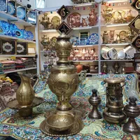 ست ۹تیکه شب یلدا با سماور ذغالی۶لیتری برنجی آنتیک|قوری، کتری، قهوه‌ساز دستی|مشهد, چهارباغ|دیوار