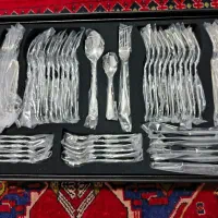 سرویس قاشق چنگال 98 پارچه ناب استیل مدل ونیز|ظروف سرو و پذیرایی|سمنان, |دیوار