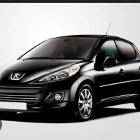 پژو ۲۰۷ مشکی سقف پانا ارتقا یافته