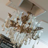 لوستر برنجی