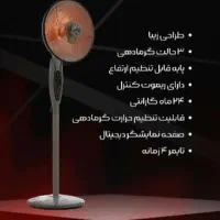 بخاری برقی هیتری پنکه ای۴حالته شروین دیواروزمینی|بخاری، هیتر، شومینه|بروجرد, |دیوار