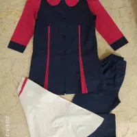 مانتو شلوار روپوش فرم مدرسه دخترانه
