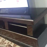 میز تلویزیون سه تکه شیشه سالم قابلیت تغییرسایز