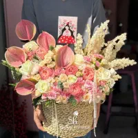 جام گل نامزدی و بله برون|گل و گیاه طبیعی|شیراز, کاراندیش|دیوار