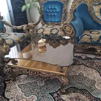 مبل نه نفره سلطنتی|مبلمان خانگی و میز عسلی|پرند, فاز ۵|دیوار