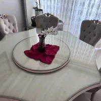 میز نهار خوری ۸ نفره گرد