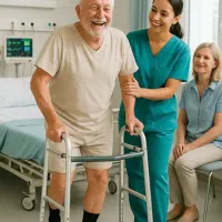 فیزیوتراپی و کاردرمانی در منزل