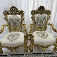 مبلمان سلطنتی ۹نفره چوب گردو /کار خاص و زیبا