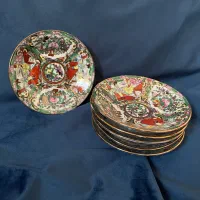 نلبکی گل مرغی قدیمی اصل ژاپن