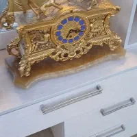 ساعت کوکی ایتالیا گلد ۲۴ طلا روکش